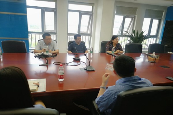 陕海投总司理刘军一行前往天津与中航国际物流谈判交流-易彩堂官网